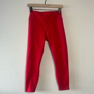 Fabletics power hold red pants